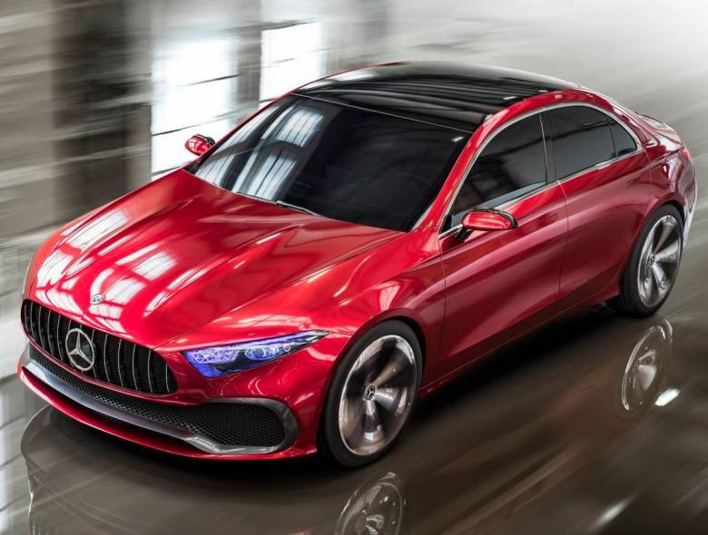 Concept A Sedan antecipa um novo sedã compacto da Mercedes